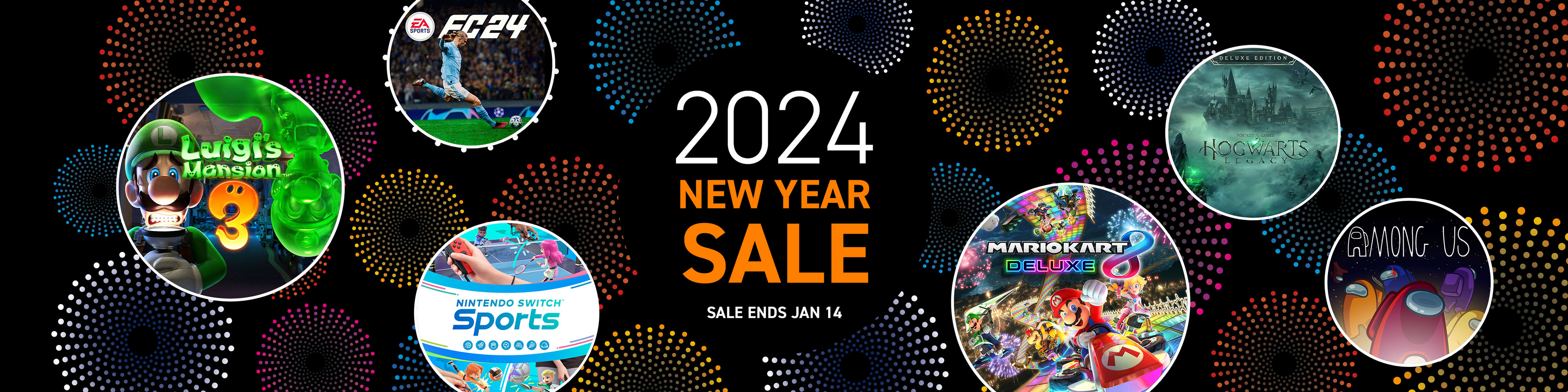 New year sale sale nintendo switch